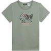 FREDDY - T-Shirt Hello Kitty & Kuromi con Stampa Frontale, 100% Cotone
