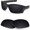 BLAZERBUCK Lenti di ricambio polarizzate anti-sale per occhiali da sole Oakley Straightlink OO9331