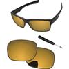 PapaViva Lenti di ricambio e cacciavite per occhiali da sole Oakley TwoFace OO9189 - Vestibilità precisa, resistente ai raggi UV e agli urti