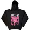 Rock Off officially licensed products Nirvana In Utero Angel Rosso Pullover Felpa Con Cappuccio