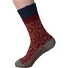 HIRSCH Natur, calze da busta, 100% lana (kbT) grigio chiaro/naturale.