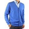 PROFILI DI TOSCANA.Giacca Uomo Bottoni 80% Lana Merinos,Made in Italy Cardigan tg. M-3XL 5 Colori