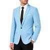 Allthemen Blazer da Uomo Slim Fit Formale Giacca da Abito One Button Monopetto Casual Tuxedo Suit Giacche Smart Blazer