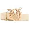 Pinko Love Berry H3 Belt Vitello Seta Cintura Donna (Pacco da 1)