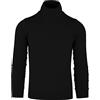 Cashmere Zone CZ-Dolcevita Uomo Viscosa Morbida Lupetto Collo Alto Elegante Maglione Sottogiacca Slim Fit Maglia Invernale