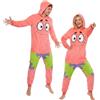 Get Trend Spongebob | Sesame Street Pigiama Uomo e Donna Intero in Pile, Costume Completo Tuta Intera con Cappuccio, Zip e Tasche, Pigiami Invernale Morbido e Caldo, Idee Regalo Divertente per Adulti