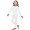 Ruisita Set composto da maglia e leggings in cotone a maniche lunghe per bambini