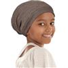 Alnorm Berretto da Notte per Ragazza riccia Cuffia per Capelli Foderata in Raso con Fascia Elastica Confortevole Regolabile per Adolescenti, Bambini Grandi, Bambini