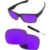 PapaViva Lenti di ricambio e cacciavite per occhiali da sole Oakley TwoFace OO9189 - Vestibilità precisa, resistente ai raggi UV e agli urti