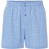 El Búho Nocturno Boxer Uomo Cotone Mutande Uomo Boxer Americani Tessuto a Quadretti, 100% Cotone, Blu 6323, M