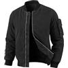 HOTIAN Giacca invernale da uomo con calda imbottitura, giacca bomber invernale lavata, trapuntata, vintage, parka per le mezze stagioni