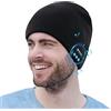 COTOP Regalo Uomo Donna Cappello Bluetooth Berretto Sci Regalo Natale Cappello Sportivi Uomo Musicale Bluetooth Lavorato a Maglia Berretto Cappello Invernali con Cuffie Stereo e Microfono Vivavoce