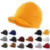 Magracy Berretto da uomo unisex con visiera calda e cappello invernale con cappello invernale di picco