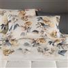 Gabel Completo lenzuolo Caldo Cotone D'Inverno Matrimoniale Peony Greige