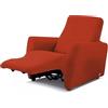 Biancaluna Copripoltrona per Poltrone Reclinabili Relax Genius Lounge Copridivano 1 Posto (Siena)