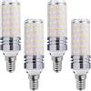 Generic E14 Lampadina a LED 16W, 85V-265V, 160W E14 Lampadina alogena equivalente, Viti di Mais 1600LM per lampadario Illuminazione Domestica Non dimmabile(Bianco Caldo)