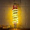 Lxmoneon Insegne luminose per ammortizzatore,Insegne al neon a LED auto | sospensioni per garage Luce al neon automobilistica dimmerabile tramite USB per l'officina meccanica Man Cave