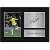 HWC Trading A4 Cristiano Ronaldo Al Nassr Regali Stampati Autografo Firmato Foto Per Gli Appassionati Di Calcio E Sostenitori - A4