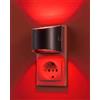 TobeBright Luce notturna a luce rossa 630 nm per il sonno, 1 W da inserire nella presa a muro, sensore crepuscolare automatico ON/OFF, dimmerabile, funzione di memoria, confezione da 1