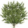 Briful 5 steli di foglie autunnali artificiali di eucalipto - 37,1 cm finto cespuglio di eucalipto verde oliva piante finte per composizioni floreali decorazioni autunnali, centrotavola del