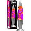 Jambo Lampada liquida con Cera gialla/Arancione e Liquido Viola Bellissima Lampada con Cera Che scorre Come Lava I Divertimento per Grandi e piccini