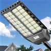 Adewalk 2400W Lampione Solare LED Esterno 50 m² con Telecomando, IP66 Impermeabile, Sensore di Movimento, 6500K Super Luminoso, Lampione Stradale Solare per Giardino, Garage e Strada
