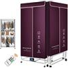 Ddasam Stendibiancheria elettrico, Asciugatrice portatile, asciugatrice elettrica, asciugatrice armadio winter 2200w Armadio per Asciugatura Ad Aria Calda,Muto E Indipendente, termostatico