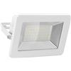goobay 53875 Faretto LED da 50 W - Faretto LED da 50 W - Luce bianca neutra 4000 K - 4250 Lumen - Angolo di diffusione 100 gradi - Grado di protezione IP65 - Bianco