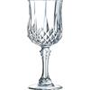 Cristal D'arques Eclat Cristal D'Arques Longchamp, bicchiere da vino, in cristallo, 17 cl, confezione da 6