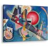 Artenor Quadro Kandinsky Wassily Nell'Azzurro, 30 x 23 cm - Made in Italy, Quadri Moderni Soggiorno, Camera da Letto, Cucina, Poster da Parete, Decorazioni Casa