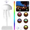 RIRIDAMAI Lampada a LED Medusa, Floating Jellyfish, lampada notturna ricaricabile USB, lampada da comodino a forma di medusa, per camera da letto e soggiorno