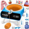 Caydo Macchina Per Maglieria 48 Aghi M1 Lite, Telaio Circolare | Contatore Di Righe Magnetico Aggiornato, Macchina Uncinetto Circolare Per Adulti, Telaio Doppio Per Calze, Cappello, Sciarpa
