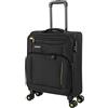 JASLEN - Valigia 55x40x20 Trolley Bagaglio a Mano. Valigie per i Tuoi Viaggi in Cabina. Trolley Bagaglio a Mano. Materiale EVA Polyester Resistente e Super Leggero, Nero