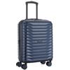 NPLE Krypton Premium - Trolley Cabina 55x40x20 cm Espandibile 55x40x25, 41 L, Valigia Rigida ABS A8000, Lucchetto TSA, 4 Doppie Ruote 360°, Bagaglio a Mano da Viaggio