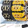 Generic Catene da neve, antiscivolo, universali, per trazione di emergenza, per camion, SUV, larghezza 165-265 mm,