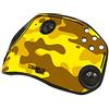 AZgraphishop ADESIVO PROTEZIONE PER CUPOLINO COMPATIBILE CON DUCATI SCRAMBLER (CUPS-002 (YELLOW CAMOUFLAGE))