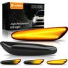 D-Lumina Dinamico Indicatore di Direzione luce LED Ambra Lampeggiante Sequenziale Lampeggiante Compatibile con B.MW E46 E36 E53 E81 E82 E83 E88 E90 E91 E92 E93 E60 E61