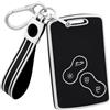 OFF WE GO Guscio Chiave per Renault Clio 3 Megane 4 Scenic Duster Sandero | Cover Custodia Chiave per Captur Twingo Koleos, Elegante portachiavi incluso. Segnale non bloccato, aderenza 1:1.