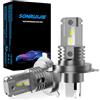 SONRUIJIE Lampadina H4/HB2/9003 LED Canbus,100W 16000LM 6000K 600% Brillante, 1:1 Design di Ricambio Lampada Alogena,Plug and Play, Impermeabile IP68, 2 pezzi