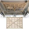bohayuam Rete Portaoggetti da Soffitto per Auto, Rete Elastica Portaoggetti 70 * 50 Cm, Ideale per Viaggi in Auto, Campeggio All'Aperto e Viaggi a Lunga Distanza
