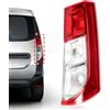 Anlseiod Fanale posteriore Destro per Dacia Dokker 2012-2021 lato passeggero | Fanali Posteriori con luce stop, indicatore direzione e luce retromarcia per Dokker Express MPV Van 265500284R 265509604R