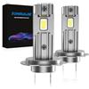 SONRUIJIE Lampadina H7 LED Canbus,100W 16000LM 6000K 600% Brillante, 1:1 Design di Ricambio Lampada Alogena,Plug and Play,2 pezzi