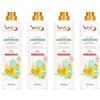 Generico Elisir Lava Incera Wexór - Detergente Gel Profumante con Cera Carnauba - Igiene Profonda - Pavimenti Lucidi e Brillanti - Zagara, Fior di Loto e Accordo Mediterraneo - 4 Unita da 750ml