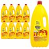 Mille Idee - 9 Pezzi Ammoniaca Profumata Multiuso Ters Casa 2000 ml [Totale 16 Litri] + 1 Straccio | Super Sgrassante, Igienizzante, Senza Risciacquo, Per Vetri e Ceramica