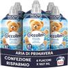 Coccolino Ammorbidente Concentrato Fresh Aria di Primavera, Ammorbidente Lavatrice, Freschezza Lunga Durata, Dermatologicamente Testato, Formato XXL Fino a 522 Lavaggi, 6 x 1827 ml
