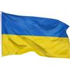 ELLENNE Bandiera Ucraina 60x90 - Kiev, Piccola con doppie cuciture | Bandiera UCRAINA, Kiev, Nautica per Barca, Piccola, Resistente alle Intemperie, con Occhielli in Ottone, Doppia Cucitura