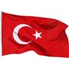 ELLENNE Bandiera Turchia 60x90 - Turca, Piccola con doppie cuciture | Bandiera TURCA, Ankara, Nautica per Barca, Piccola, Resistente alle Intemperie, con Occhielli in Ottone, Doppia Cucitura