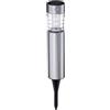 Grundig Lampada solare per esterni, giardino, luce bianca fredda, illuminazione esterna IP44, impermeabile, illuminazione solare, giardino, vialetto