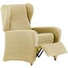 Eysa Aquiles Copripoltrona Elastico Relax, Poliestere-Cotone, Beige, 37x29x5 cm
