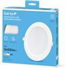 GARZA Faretti LED da incasso circolare extra-sottile, 22 cm, 18 W, 4000 K, luce neutra, 2450 lm, 30.000 h, IP20, bianco, risparmio energetico 80%